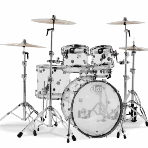 Batería DW Design Series DDAC2215CL - Shell Pack de 5 piezas - Clear Seamless Acrylic